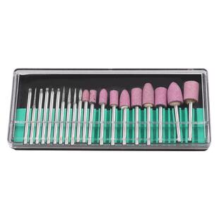 20pcs Rust Removing Jade Carving Grinding Needles Flint Ston