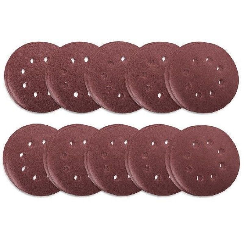 pack of 80 pieces of 5 inch 125 mm round sandpaper