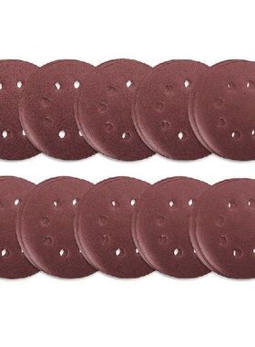 Pack Of 80 Pieces Of 5 Inch 125 Mm Round Sandpaper