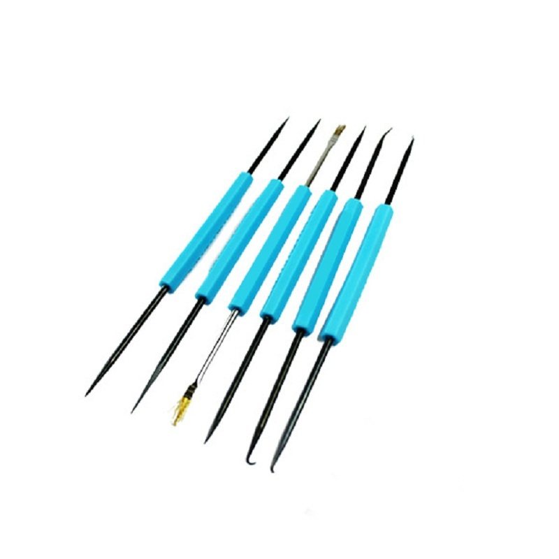 6pcs sets solder assist components welding grinding cleaning