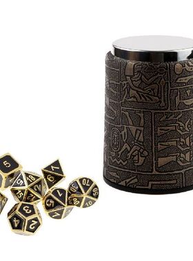 7 Set Metal Polyhedral Dice for Dungeons and Dragons DND