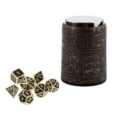 7 Set Metal Polyhedral Dice for Dungeons and Dragons DND
