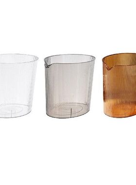 Trash Can Trashcan Without Lid Wastebasket Round for Drom