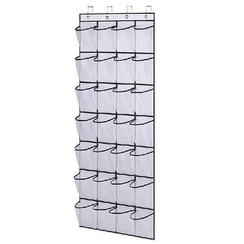 Over the Door Shoe Organizer 28 Pockets Hanging Shoe Rack
