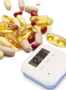 Intelligent Medication Reminders Pill Box Alarm Timer Electr