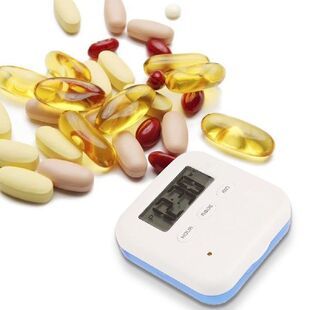 Intelligent Medication Reminders Pill Box Alarm Timer Electr