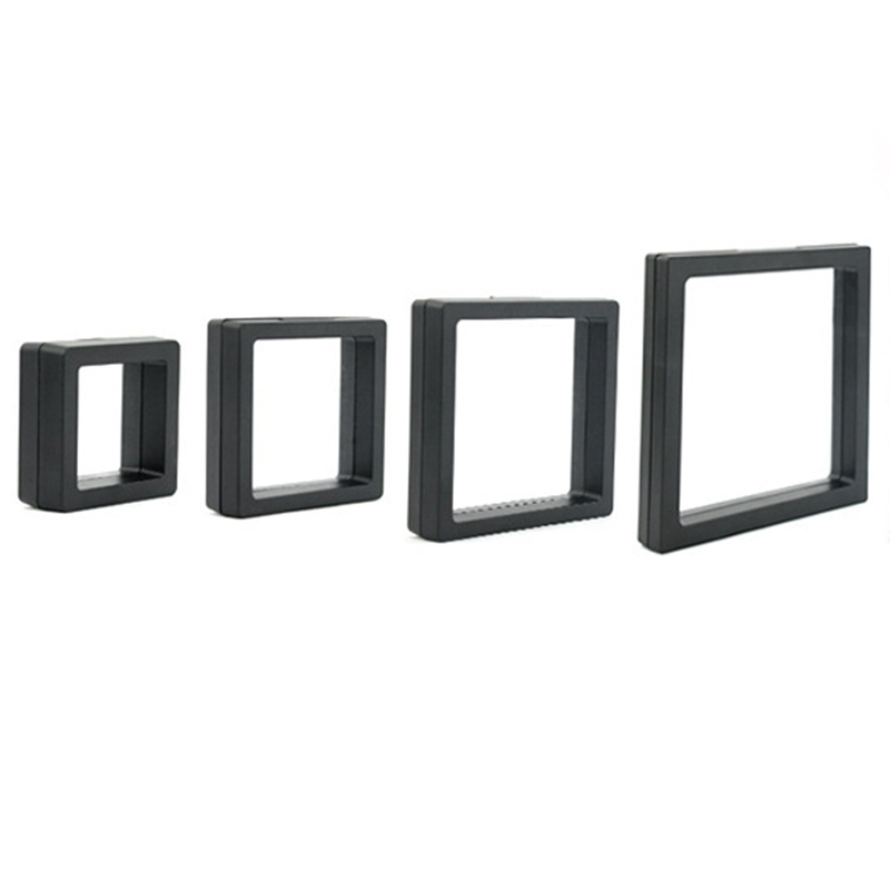 Hot 3D Floating Display Case Stands Transparent Square