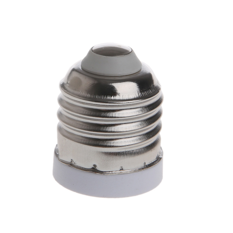 E27 to E17 Socket Base LED Halogen CFL Light Bulb Lamp Adapt