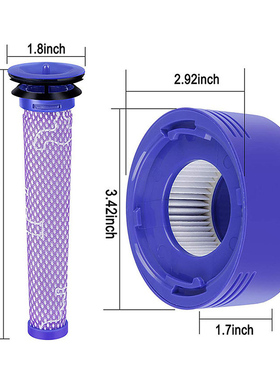 Vacuum Filter Set Vacuum HEPA Filtration System Accessories
