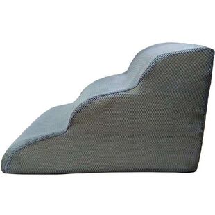 Dog Pet Stairs 3 Ladder Brown Sponge Removable Detachable