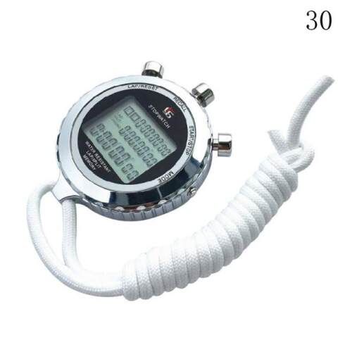 Silent Stopwatch Countdown Timer 1/100s Accuracy Large Displ