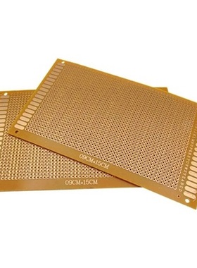 9x15 9*15cm Single Side Prototype PCB Board Experimental Bak