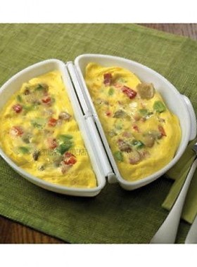 Microwave  Omelette Maker Tray Pan Maker Cook  Ber Omelette