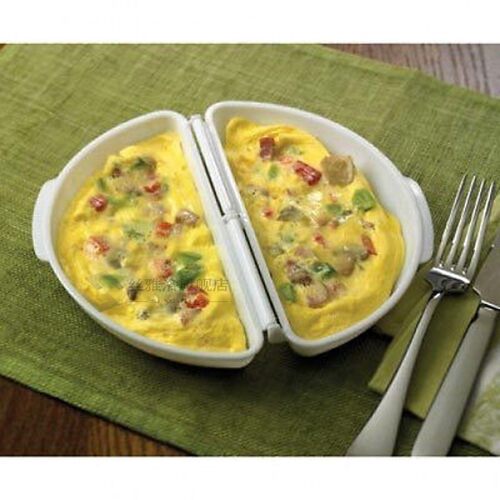 Microwave  Omelette Maker Tray Pan Maker Cook  Ber Omelette