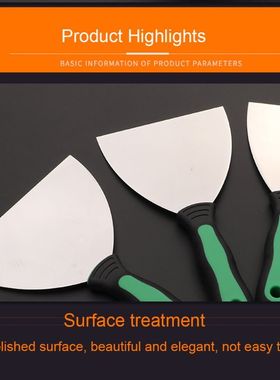 6 Pcs Putty Knives Set Scrapers and Filling Knives Wall Dirt