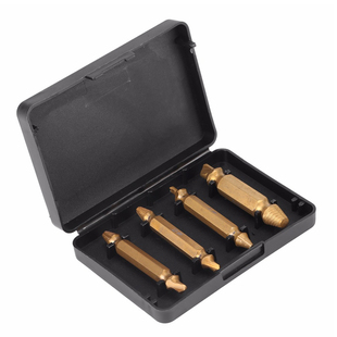 Titanium Broken Bolt Damage Screw Remover 4pcs Extractor Bit