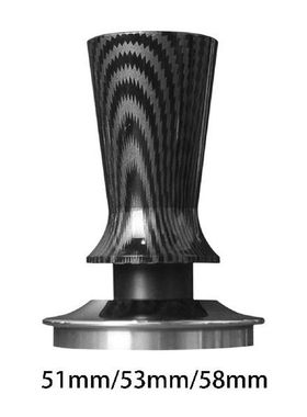 Calibrated Espresso Tamper Carbon Fibre Handle Comfortable