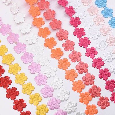 5 Yard Flower Lace Trim Small Daisy Embellishment Ribbon