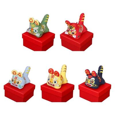 7x6cm Size Gift Bags Tiger Embroidered Sachets Blessing