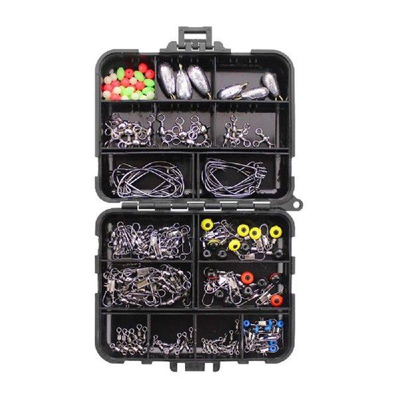 160pcs/set fishing tackles set carp fishing jig hooks