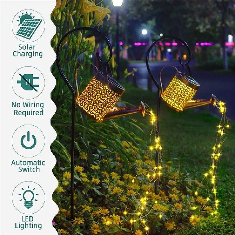 Solar Garden Lights Outdoor Solar Powered Waterproof