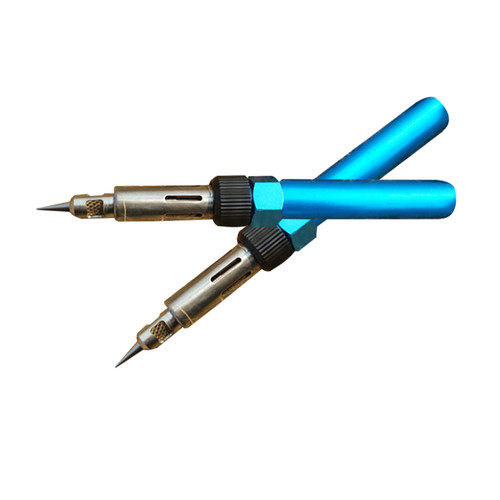 Gas Iron Cordless Pen Burner Butane Blow Torch Iron Gun