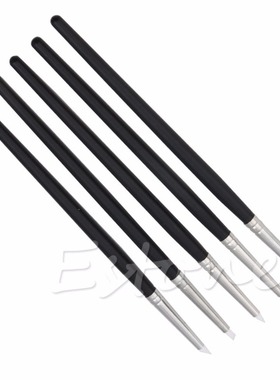 5Pcs Silicone Rubber Shapers Clay Sculpting Fimo Modelling H