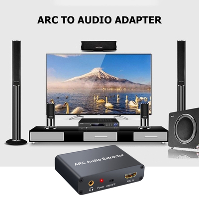 192KHz ARC Adapter HDMI Audio Extractor Converter SPDIF Coax