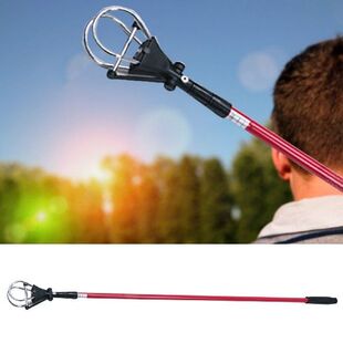 Retractable Scoop Telescopic Golf Ball Retriever Extendable