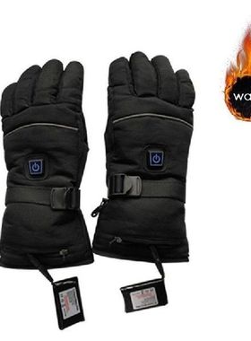 1 Pair Electric Heating Gloves Battery Powered Thermal