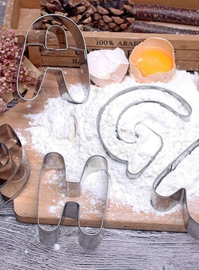 Hot 26Pcs Alphabet Fondant Cake Mold Cookie Stamp Impress