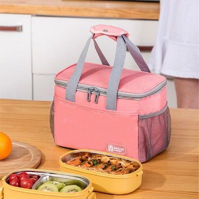 Macaron Lunch Box Bag Large-capacity Thermal Insulation