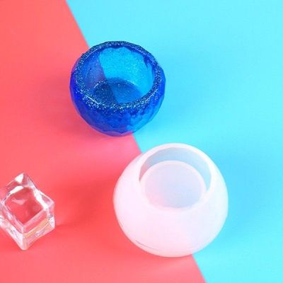 Rhombus Small Bowl Clay Mould Diy Crafts Ornaments Food