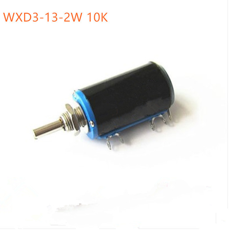 WXD3-13-2W Shaft Dia 10K Ohm Rotary side Multiturn Potentiom