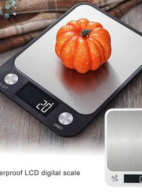 Digital Kitchen Scale, LCD Display 10kg/1g Precise