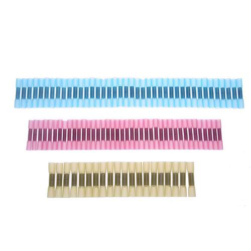 100pcs Mixed Shrink Butt Crimp Shrinkable Tube Terminals Wir