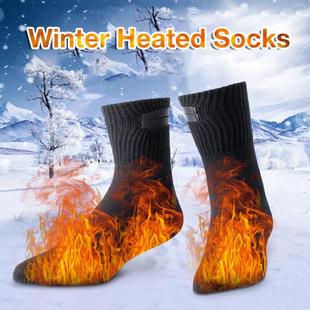 Heated Socks Winter Electric Thermal Socks Foot Warmer for