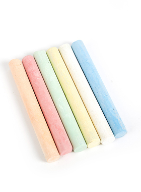 12Pcs  Dustless Chalk Pen Drawing Chalks For Blackboard 6 Co