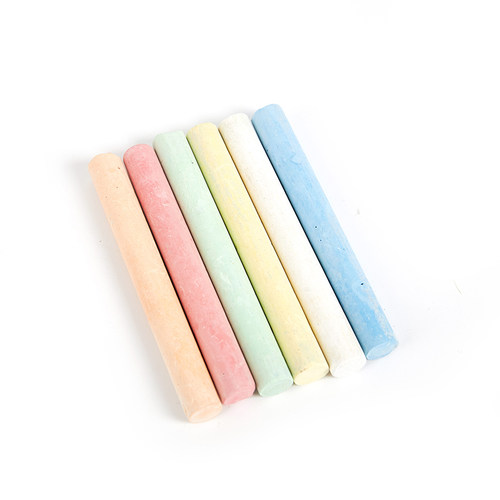 12Pcs  Dustless Chalk Pen Drawing Chalks For Blackboard 6 Co
