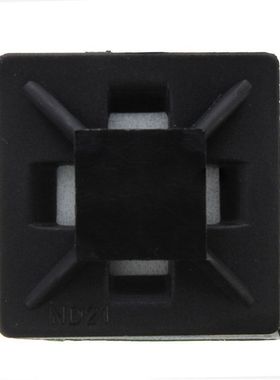 100pcs Sort Adhesive Lead Tie Square Mounts Clips Wall Holde