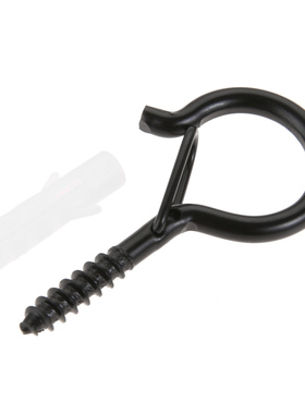 40Pcs 55*29mm Black Iron Wall Mount Q-Hanger Hooks Ceiling