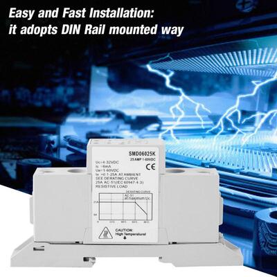 DSMD100015S Solid State Relay DC Control DC Single Phase DIN