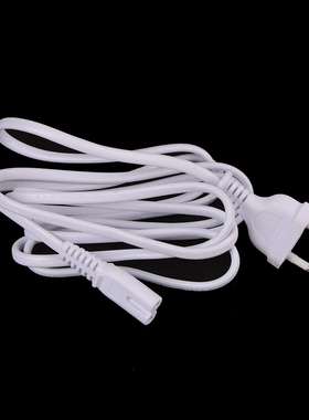 1.5M EU European 2-Prong Port AC Power Cord Cable Slim Power
