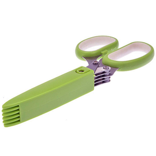 Office Paper Cut Shredding Scissors 5 Blade Herb Scissors Ki