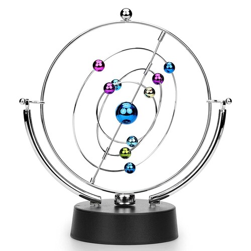 Hot Kinetic Art Asteroid - Electronic Perpetual Motion Desk