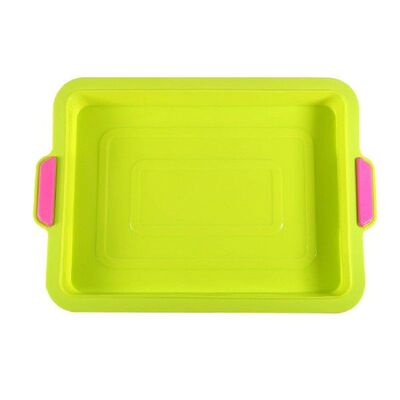 Brownie Cake Baking Tray Silicone Nonstick Cake Baking Tray