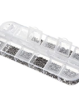 1100x Mini Glasses Sunglass Watch Spectacles Screws Nuts Scr