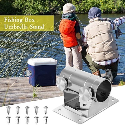 Hot Adjustable Umbrella Stand Wall Mounted Fishing Box