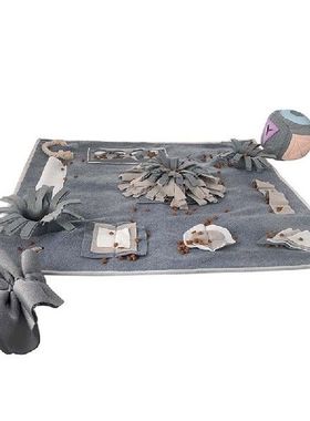 70x70cm Pet Dog Snuffle Mat Nose Smell Training Sniffing