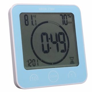 5 Shower Clock Timer Bathroom Kithen Cooking Temperature Hum